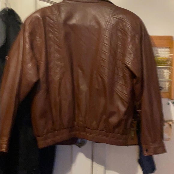Georgetown Leather Design coat small/large size - Picture 3 of 4
